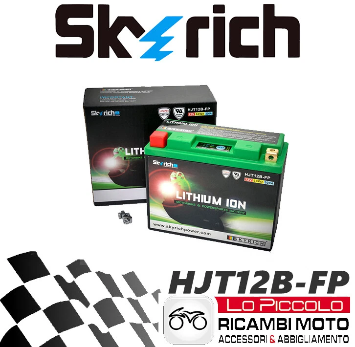 Ducati Diavel /Diavel Carbon 1200 2011 2012 2013 LITHIUM BATTERY YT12B-BS SKYRICH - Image 1 of 1