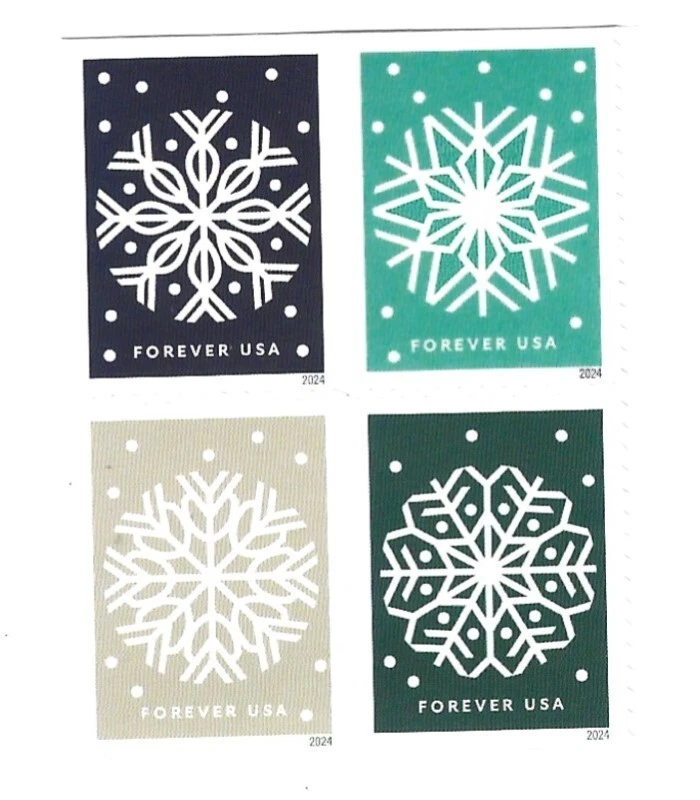 Scott #  5948 - 5951   Winter Whimsy   Booklet  4 stamps   M/NH OG  Free Ship - Image 1 of 1