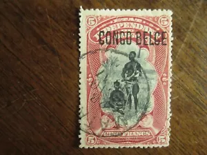 Congo Belga 1909: Michel n. 9 ges. (-eg) - Foto 1 di 2