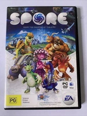 Spore PC DVD Windows Mac 2008 Game Complete - Image 1 of 4