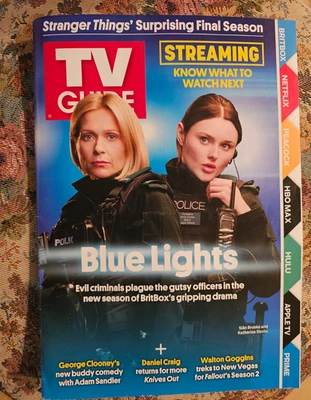 TV GUIDE 12/1-21: Double Cover Xmas Specials, STRANGER THINGS, FALLOUT, KNIVES O - Image 1 of 2