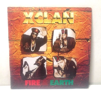 X-CLAN FIRE & EARTH Promotional CD Single 1991 Polygram HIP HOP / RAP Foto 1 de 4