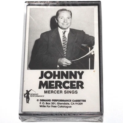 Johnny Mercer - Mercer Sings (Cassette Tape) Jazz 1940s 40s NEW SEALED - Image 1 of 4