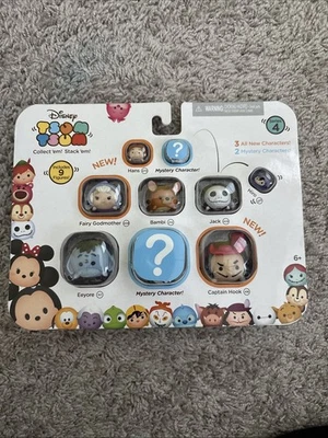Disney Tsum Tsum Série 4 Hans ~Fada Madrinha ~Bambi ~Jack S Hiro Eeyore NOVO - Imagem 1 de 2