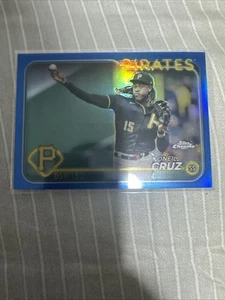 Oneil Cruz/150 2024 Topps cromo AZUL REFRACTOR  - Imagen 1 de 6