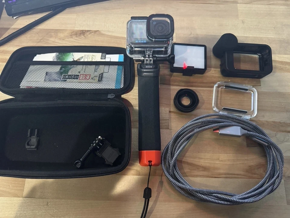 GoPro HERO 13 Black with Accessories Bundle | Suptig Light | MediaMod | Cables - Image 1 of 1