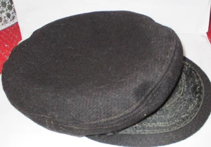Men's Greek Fisherman Hat Navy Blue Size 55 6 7/8 Wool Made in Greece - Picture 1 of 6