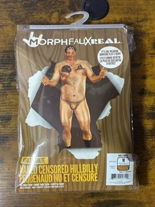 Morphsuit Adult Censored Naked Hillbilly Bodysuit M Halloween - Picture 1 of 5