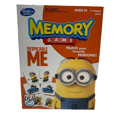 Hasbro Despicable Me Memory Game 48 Cards Complete 2013 - Image 1 of 4