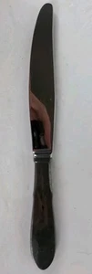 Vintage Georg Jensen Denmark Mermaid Hammered Silverplate Knife - Picture 1 of 5