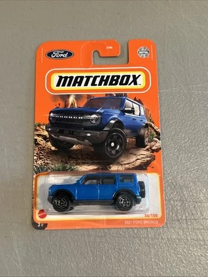 2022 Matchbox 2021 Ford Bronco 34/100 W/Protective Case - Image 1 of 4