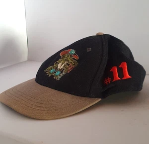 TROY 'The Boy" CORSER #11 Peaked CAP, #11 Usado estado en exhibición. - Imagen 1 de 5