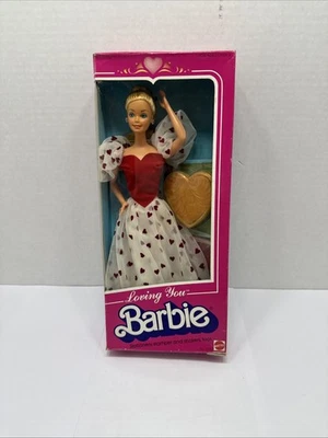 Vintage 1983 Mattel “Loving You Barbie” #7072 NRFB Stationery Stamper Stickers - Image 1 of 4