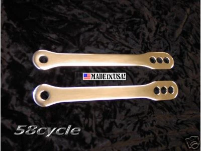 Kawasaki Ninja ZX10R 2004-2005 - eslabones de bajada pulidos huesos de perro ZX10 ZX 10R Foto 1 de 1