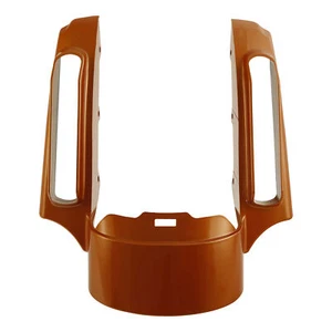 Rear Fender Filler Panel For Harley CVO Street Road Glide 14-Up Amber Whiskey - Foto 1 di 5