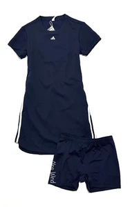 Adidas Women's Ultimate365 TWISTKNIT Golf Dress SZ.X-Small Navy Blue NWT$110 - Picture 1 of 11