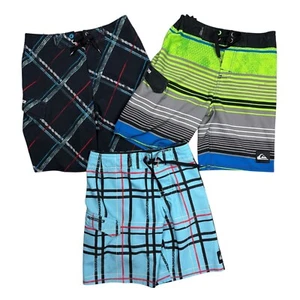 Quicksilver Boys Board Shorts Size Med 8-10 - Picture 1 of 7