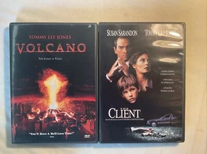 The Client/Volcano DVDs (Tommy Lee Jones) - Picture 1 of 4