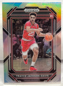 Trace Jackson-Davis 2023-24 Panini Prizm Draft Picks SILVER Prizm RC #7 WARRIORS