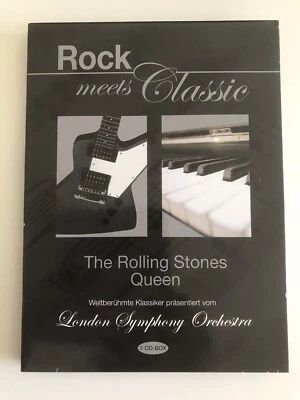 ROCK MEET CLASSIC THE ROLLING STONES & QUEEN 2 CD-Box * aus Sammlung  - Bild 1 von 3