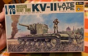 Fujimi, Russian Heavy Tank KV-II Late Type, Soviet WWII Tank, 1/76 Model Kit WA3 - Picture 1 of 8