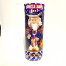 vintage  Gemmy Uncle Sam Musical Bobble Head