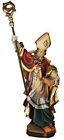 Statue von Sant'Adrian CM 20 Geschnitzt Holz Der IN Grden E Dekoriert Hand