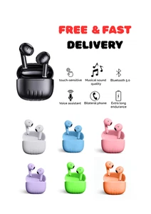 Bluetooth Earphones TWS Mini Wireless Headphones In-Ear Buds For iPhone Android - Picture 1 of 18