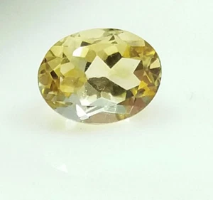 1.30 Ct Natural Citrine AA Quality Oval Shape Loose Gemstone From Brazil - Picture 1 of 1