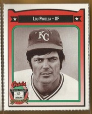 1991 Crown Coca Cola Baltimore Orioles Regional Card Lou Piniella 1964