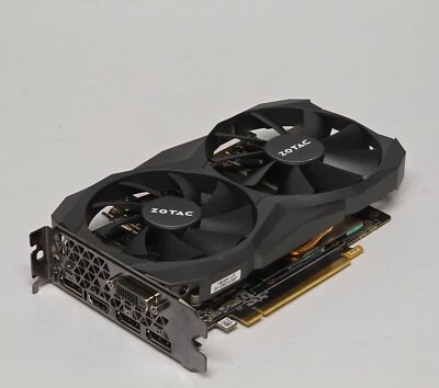 ZOTAC NVIDIA GeForce GTX 1060 6GB GDDR5 Graphics Card ZT-P10600B-10M USED - Image 1 of 4
