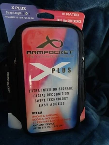 Armpocket X Plus Armband (fits up to 6.5" Phone) - Black *NEW* (strap length M) - Picture 1 of 2