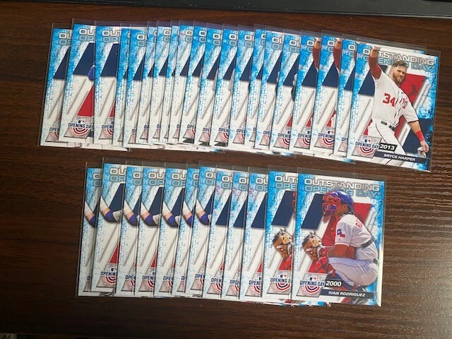 32 - 2021 Topps Opening Day Outstanding Opening Day Insert Cards - Mint   - Image 1 of 1