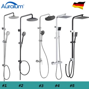 Duschsystem Duschset Regendusche Handbrause Thermostat Edelstahl Duscharmatur - Bild 1 von 87
