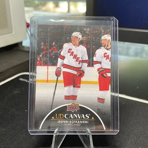 Jesperi Kotkaniemi 2021-22 Extended Series #C286 UD Canvas Black