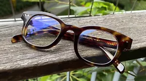 Men solid acetate eyeglasses frame High women tortoise Rectangular glasses Frame - Picture 1 of 9