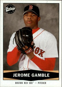 2004 Upper Deck Vintage Baseball Card #484 Jerome Gamble Rookie
