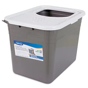 Geschlossene Katzentoiletten - Top Entry Katzentoilette Gehege mit Filter Li... - Bild 1 von 7