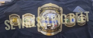 NFL Philadelphia Eagles Championship Belt Adult Size 2mm Brass Replica - Picture 1 of 4