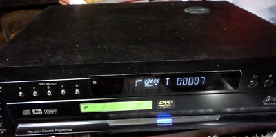 Sony DVP-NC600 5-Disc Carousel DVD CD Player Changer Tested & Working - Image 1 of 4