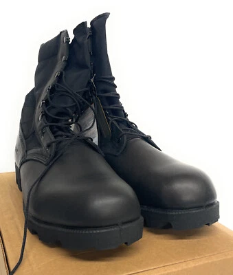 Altama Men's Jungle PX 10.5" Tactical Boots Shoes, Black, Size 14W, 315501 - Image 1 of 4