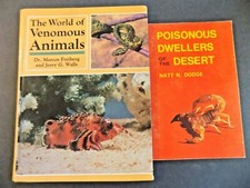 LOT # 3 - TWO BOOKS ON VENOMOUS ANIMALS OF THE WORLD