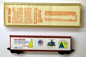 Micro-Trains 38001 New Hampshire Bicentennial State Car CLCO 1776 Rapido - Bild 1 von 1