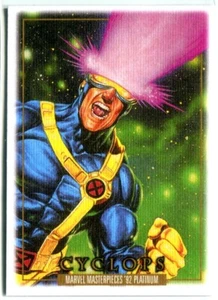 CYCLOPS 2024 Marvel Platinum Masterpieces '92 CANVAS SP #13 - Picture 1 of 2