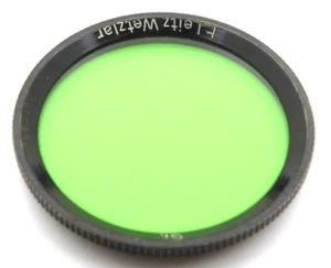 E.Leitz (Leica) E34 Screw-In Green (FBXOO) Filter - Cleaned and Checked - Picture 1 of 3