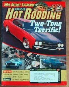 POPULAR HOT RODDING 2002 JUNE - BOSS 302 TEST, COBRA POWER - Imagen 1 de 1