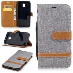 Handyhülle Schutz Case für Samsung Galaxy J5 (2017) Cover Tasche Wallet Etui - Zdjęcie 1 z 7
