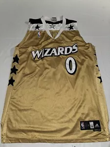 ADIDAS NBA LEGNTH + 2 GILBERT ARENAS WASHINGTON WIZARDS GOLD TRIKOT 56 (XL/XXL) - Bild 1 von 9