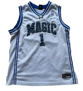 Nike Team NBA Orlando Magic Tracy McGrady #1 Jersey Youth Size XL White - Picture 1 of 12