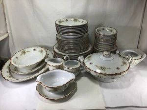 FF64 Vintage Antique Mid Century Set Of 58 Japanese Harmony House Fine China - Picture 1 of 24